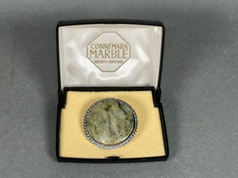 Beautiful Connemara Marble Pin