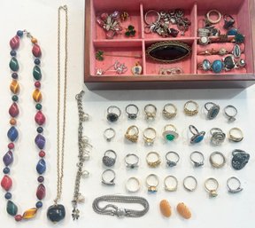 Lot 3 Of Costume Jewelry