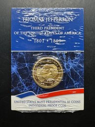 United States Presidential $1 Coins Individual Proof Coin Thomas Jefferson