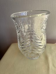 Mikasa Christmas Tree Crystal Candleholder