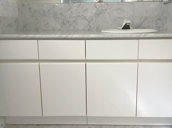 A Bathroom Vanity- Carrera Marble Top - Bath 2GB