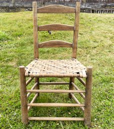 An Antique Shaker Side Chair