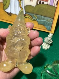 VTG GnomeElf Figurine Lucite?