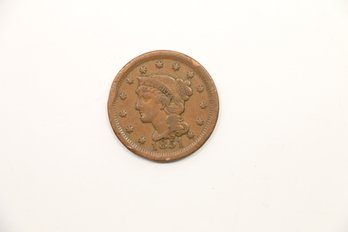 1851 Large Cent Penny Coin