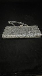 Black/silver Clutch