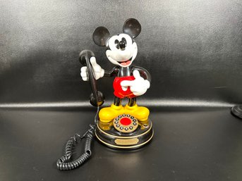 Vintage Mickey Mouse Telephone By Telemania, Circa 1990s