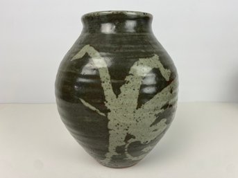 Joel Edwards Signed MCM CA Studio Pottery Ceramic Vase