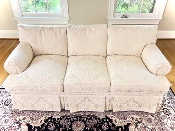 Paid $4,000 Vitoch By Century Furniture Sofa In White (2 Of 2)