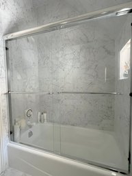 A Double Door Glass Shower Enclosure - 57' Opening - Bath 2GB