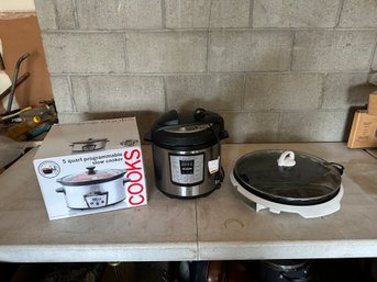 Group Of 3 Electric Cookers