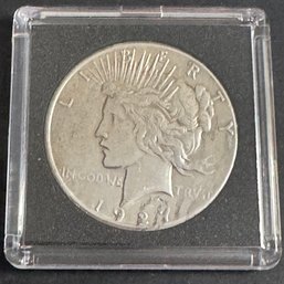 1927 Silver Peace Dollar