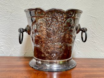 Vintage Silverplated Wine Bucket
