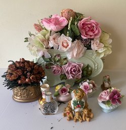 Porcelain Flowers And More