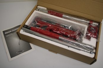 New In Box Swivel Sweeper Portable Duster In Red