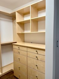 A High Quality Closet Storage System - Primary Closet 1