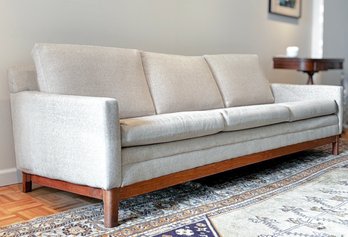 A Handmade Danish Modern Sofa, C. 1960's, From Dux Permanente, Copenhagen