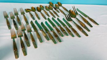 Thailand Brass Flatware Set