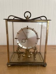 ANTIQUE KUNDO KIENINGER & OBERGFELL ANNIVERSARY MANTEL CLOCK MID CENTURY