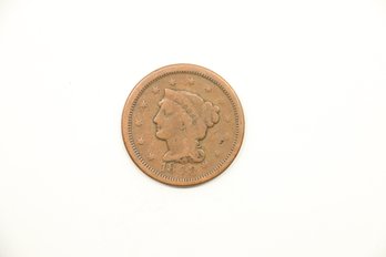 1848 Large Cent Penny Coin