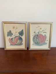 Pair Of Melon Prints