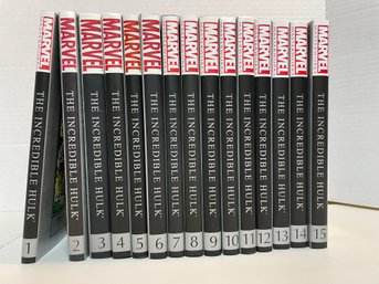 A Rare Offering : Marvel- The Incredible Hulk- In 16 Volumes. Hard Cover Set (#113)