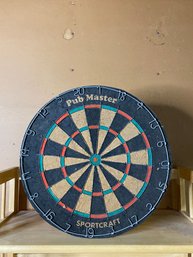 Vintage Sportcraft Pubmaster Dart Board