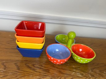 Colorful Dishware Grouping