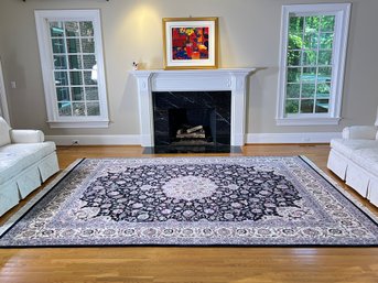 Paid $5,500 9' 6' By 12' 6' Hand Made Wool Oriental Rug