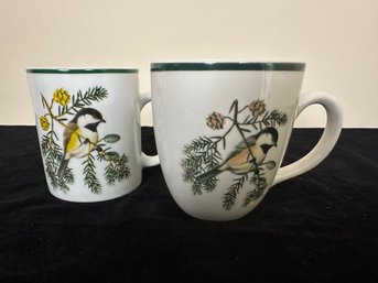 National Wildlife Federation Chickadee Porcelain Mugs