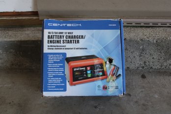 Cen-tech Battery Charger Engine Starter In Box