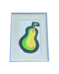 The Pear -  12X 16 - Signed Morrell (c) 1974