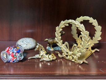 Equestrian Decor And A Variety Of Paperweights