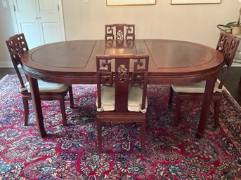 Carved Rosewood Dining Table