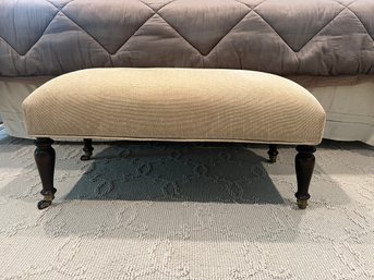 Petite Beige Ottoman Footrest