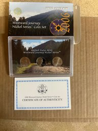 Beautiful 2006 Westward Journey Nickel Series Coin Set