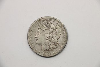 1886 O Silver Morgan Dollar Coin