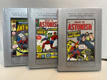 Marvel Masterworks, Ant Man/giant Man - Hard Cover Volumes 1-3. 2 Are Sealed ( #114)