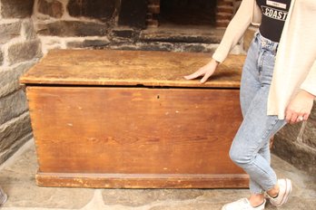 Massive Antique Blanket Chest