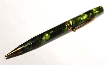 Antique Statford Green Black Plastic Pencil