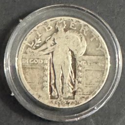 1927 Standing Liberty Silver Quarter