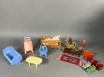 Miniature Vintage Doll Furniture