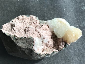 Heulandite And Stilbite Crystal, 12 Oz, 4 1/2 Inch By 3 Inch