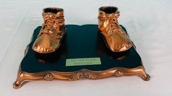 Brass Baby Shoes