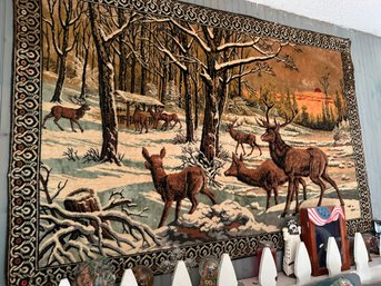 Huge Deer Tapestry