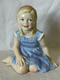 Fine Vintage ROYAL WORCESTER Porcelain Figure, Titled 'judy'- Rare! Modelled By F G Doughty