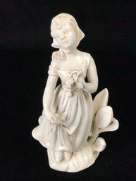 Young Girl Sculpture