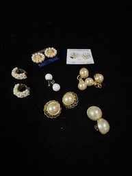 Assorted Pearl Earrings