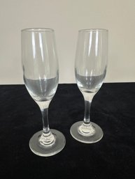 Pair Of Champagne Flutes