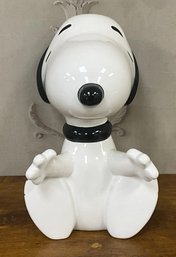 Snoopy And Woodstock Cookie Jar(Missing The Jar And Lid)