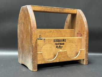 A Vintage Shoeshine Box